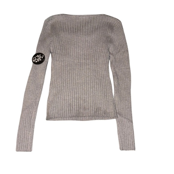 Jolie & Joy Light Gray Sweater - Picture 4 of 5